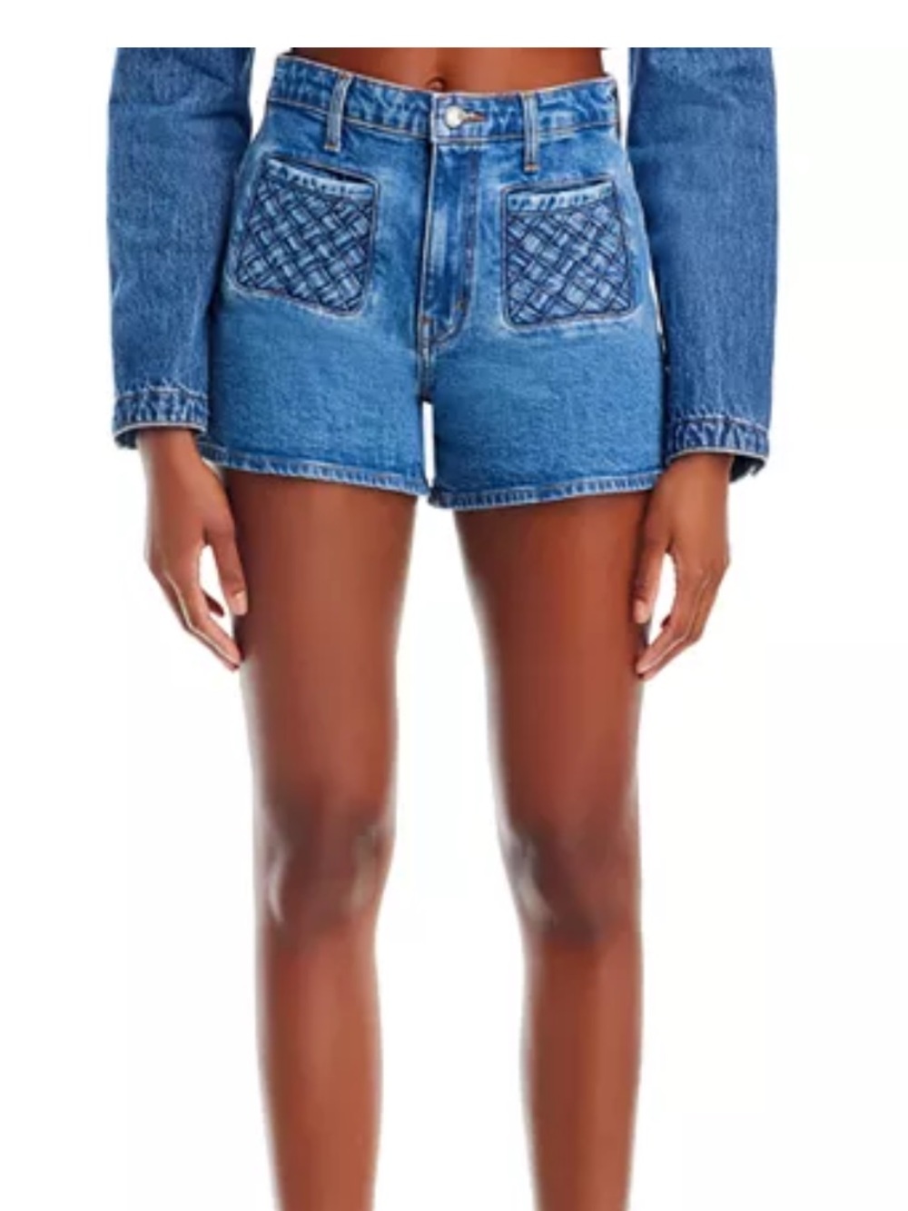 Derek Lam 10 Crosby Luna High Rise Shorts